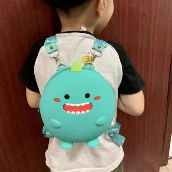 

mini backpack kids soft silicone shoulder bag for children girls boys multi function small bagpack female ladies school backpack