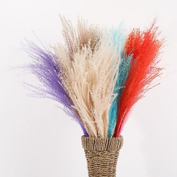 

10pcs,natural pampas grass dried flowers branch,eternell real dried reed display dry flower for wedding party home decoration