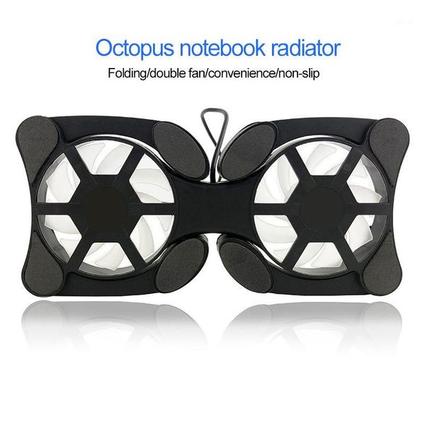 

gadgets suitable for 14-17 inch lapradiator, foldable usb cooling pad, mini ocs cooler device with dual fans1