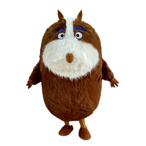 

mascot costumes halloween easter furry squirrel groundhog mascot costume set role-playing party game costume costume ad, Red;yellow