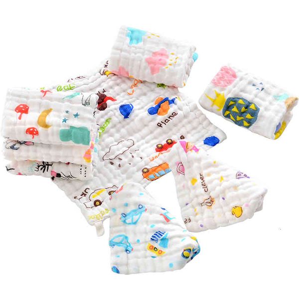 

3 pcs lot baby towels muslin cloth hand face wipes saliva bib handkerchief gauze cotton boy girl towel square for
