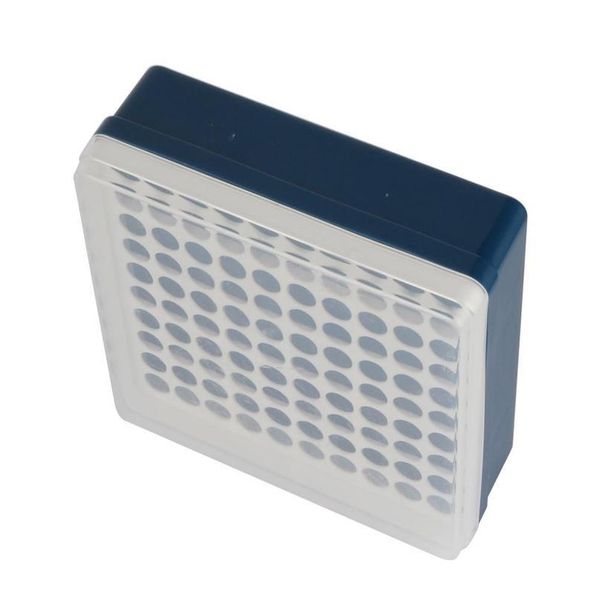 

plastic 100 holes centrifuge test tube rack 1.5ml centrifugal test tube support holder school laboratory qylbfu