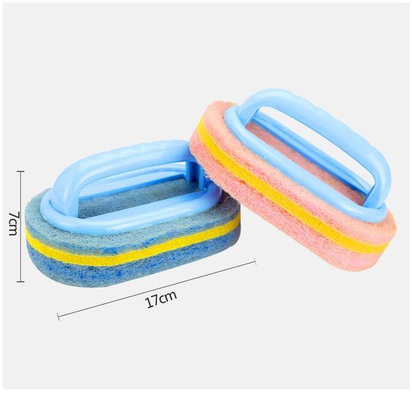 

bathroom toilet kitchen cleaning kitchen glass wall cleaning bath brush plastic handle sponge bat sqcnkf