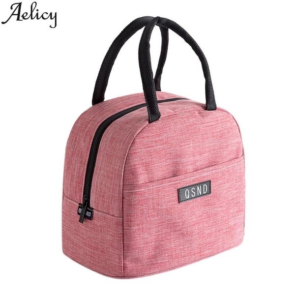 

aelicy luxury handbags women bags designer aluminum large insulation oil-proof lunch box simple portable lunch bag
