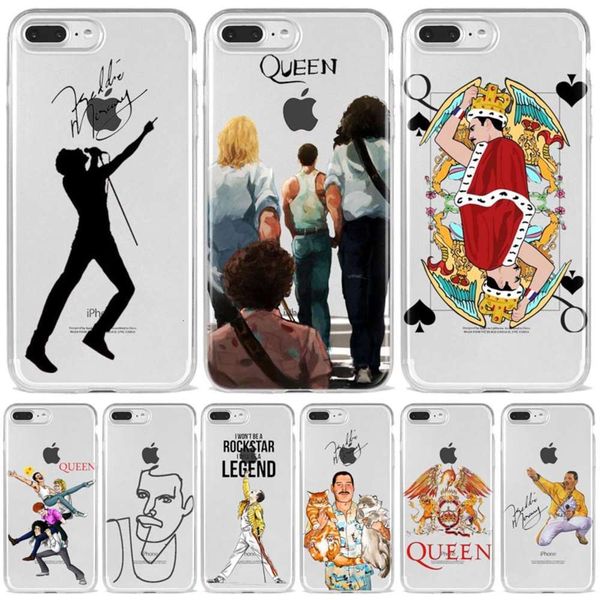 

semobile phone soft silicone cover, vip x, xr, xs, 11, 12pro, mini max, 8, 7 6s plus, se, freddie mercury, queenvgt