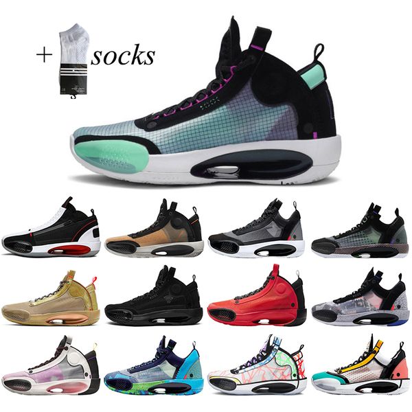 

jumpman 34 snow leopard 34s men basketball shoes black cat blue void wrapping paper chaussures outdoor mens trainers sport sneaker, White;red