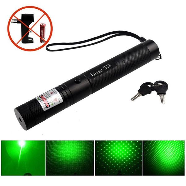 

hunting 10000m 532nm green laser sight laser pointer hight powerful adjustable focus lazer with laser 303 no charger no qylqec