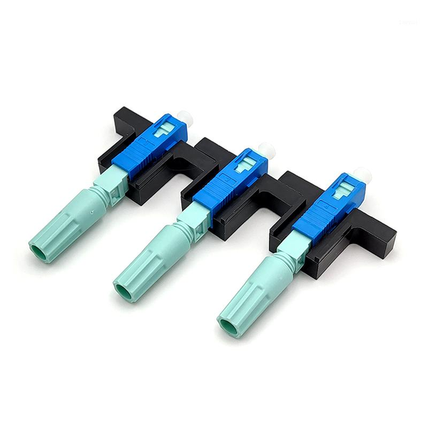 

fiber optic equipment ftth sc upc optical fibe quick connector pc fast embedded type1