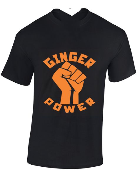 

ginger power mens t shirt funny joke comedy printed design gift s - 3xl plus size tee shirt sport hooded sweatshirt hoodie