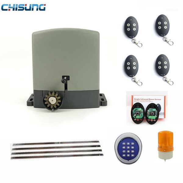 

output dc automatic slide gate operator electric sliding gate motor with gear rack remote warning alarm optional1