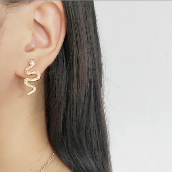 

2020 trend egyptian earrings snake egyptian jewelry earings for women gothic fashion party jewelry women egypt wholesale, Golden;silver