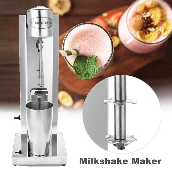 

blender 800ml stainlesssteel household milkshake machine single head commercial milk shop electric mixer bubble tool