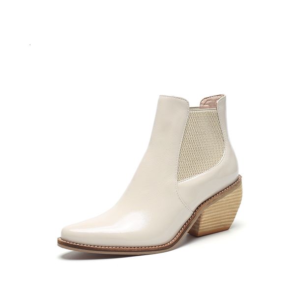 

cowboy 2021 western for woman toe-pointing women's block winter boots 5yjv, Black