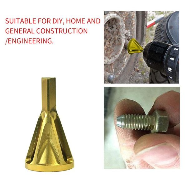 

deburring external chamfer tool high strength hardness metal drill bit remove burr repairs tools for chuck drill golddiscount