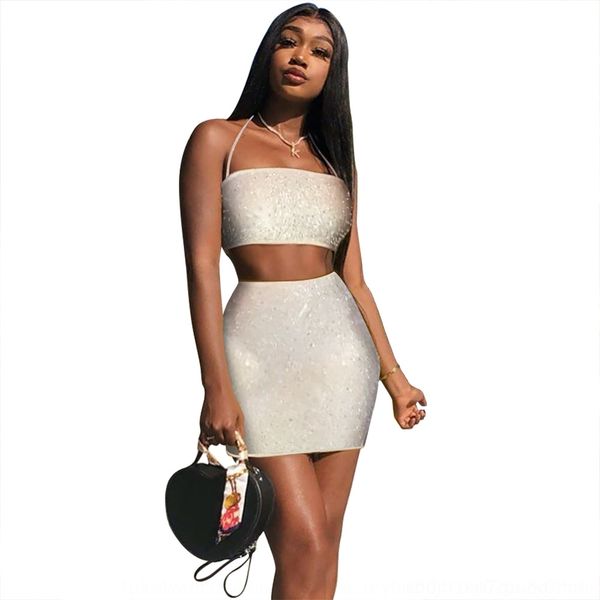 

llozr a6117 мода белой партии шея a6117 женщин etcyt белого набор два-pieceparty двухсекционного комплекта шея двухсекционной женской мода, Gray