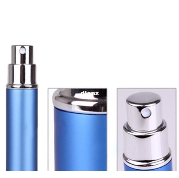 

fashion 6ml mini portable refillable perfume atomizer colorful spray bottle e sqcthd cissors