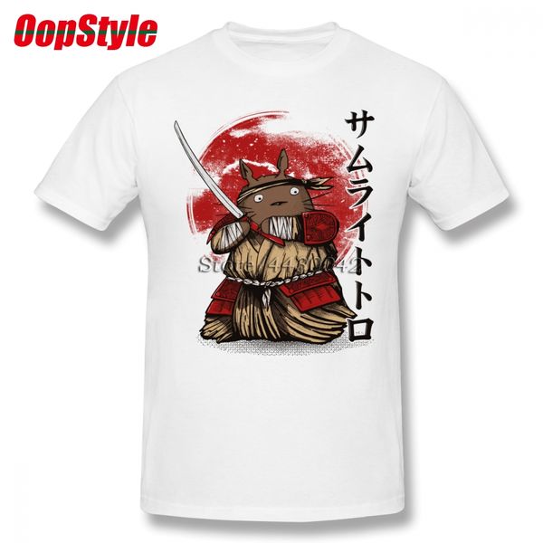 

totoro samurai t-shirt for men plus size cotton team tee shirt 4xl 5xl 6xl camiseta sport hooded sweatshirt hoodie