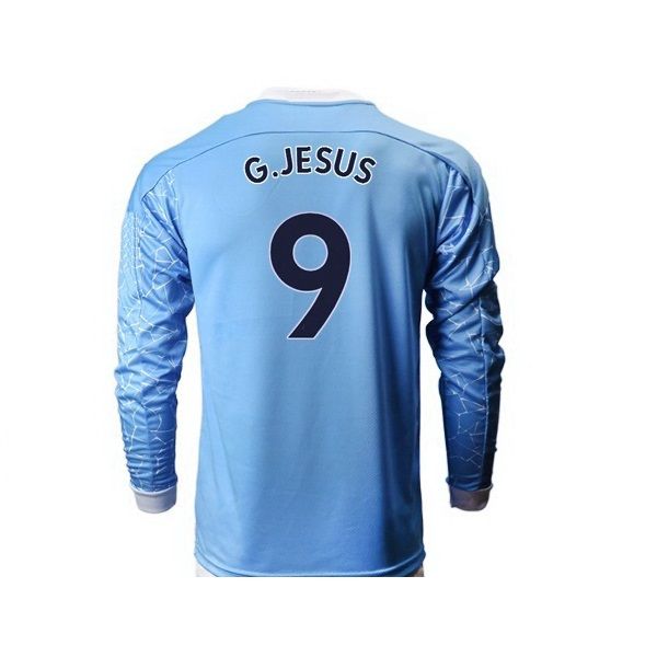 

long sleeve 20-21 customized men 9 g.jesus kun agüero 10 thai quality sports jerseys personality de bruyne 17 rodrigo 16 7 sterling, Black;yellow