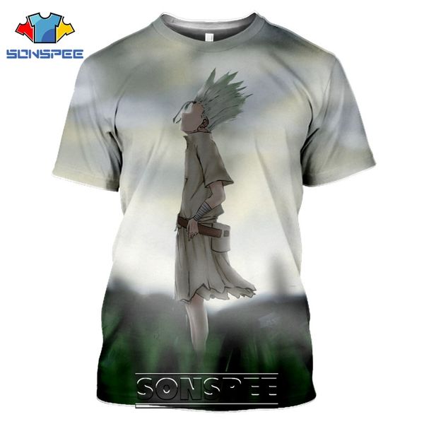 

dr stone cartoon anime 3d print shirts comics anime aesthetic men clothing