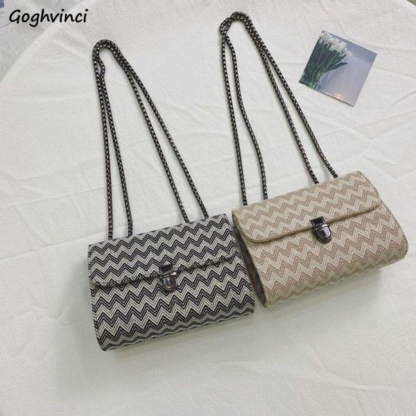 

cross body shoulder bags women canvas diamond lattice chain slap-bag crossbody student koran-style ulzzang all-match handbags teens street