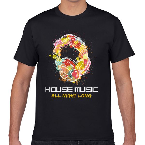 

t shirt men house music headphones dj funny white geek print male tshirt xxxl sport hooded sweatshirt hoodie