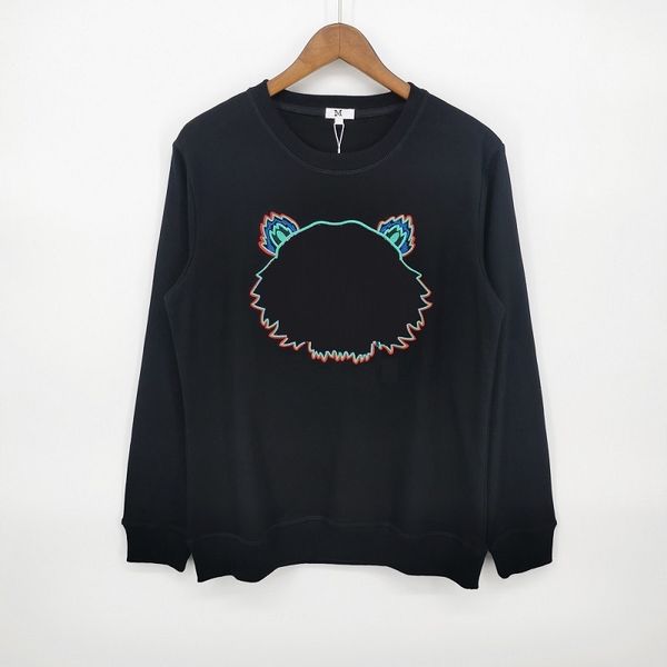 

mens hoodie sweatshirt sports embroidery style asian size many color casual new cotton fashion long sleeve plus letter rtszhszrh, Black