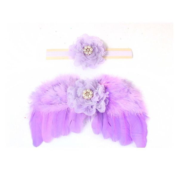 

newborn pgraphy props costume cute angel wings+headband p props infant baby girls boys outfits acc jlleqe, Yellow
