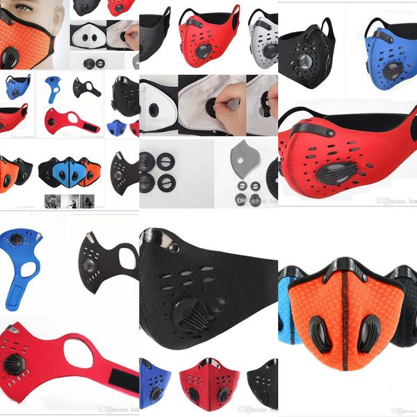

1 pcs face half protective mask hom household training mask anti-pollution running activat4cy4 54tc