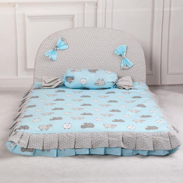

puppy cushion cushion bed dog cute bed comfortable and warm pet room stylish pet sofa kennel1