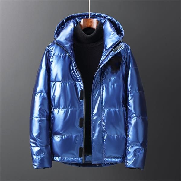 

мода мужские лица зимнее пальто ветровка толстые утепленная куртка casual зима мужские стоячий воротник вниз куртка тонкий вниз пальто, Black