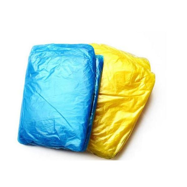 

disposable pe raincoats poncho rainwear travel rain coat rain wear gifts mixed colors wholesale & shipping merv4
