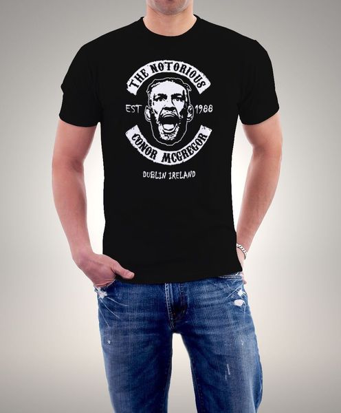 

conor mcgregor the notorious est.1988 t-shirt sport hooded sweatshirt hoodie