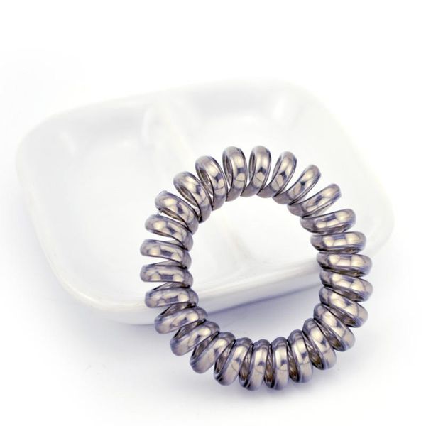 

color 4.5cm rope telephone wire hair accessories women rubber bands girl gum q qylqxb