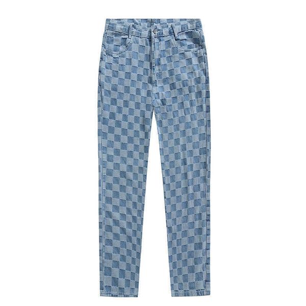 

men's jeans new street style jeans straight pants, Blue