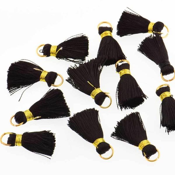 

10pcs lot 2cm mini silk tassel fringe sewing bang tassel trim key tassels for diy pendant embellish curtain accessorie parts h jllfmg