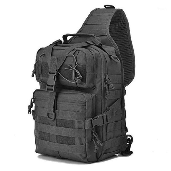 

outdoor bags tactical crossbody bag 800d oxford waterproof wear-resistant chest climbing riding travel hiking backpack1