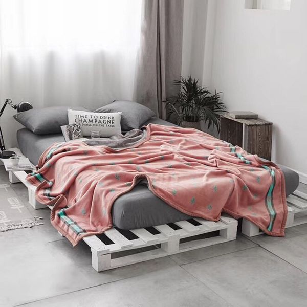 

одеяло двухслойного сгущает coral fleece blanket комплекса мода письмо печать keep warm nap одеяло можно стирать в машине нового типа dhl fr