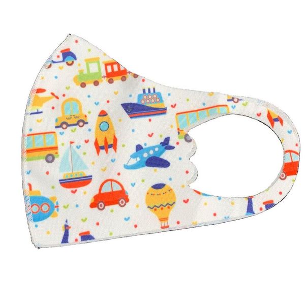 

1шт красочного рот caps моющегося unisexface mouth маска многоразовая пыль 3d дизайн розовых детские маски ткань рот крышка sqcbil ppshop01