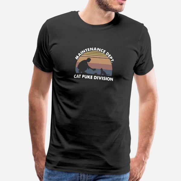 

maintenance dept cat puke division vintage shirt t t shirt cute oversized sportswear tracksuit hoodie sweatshirt