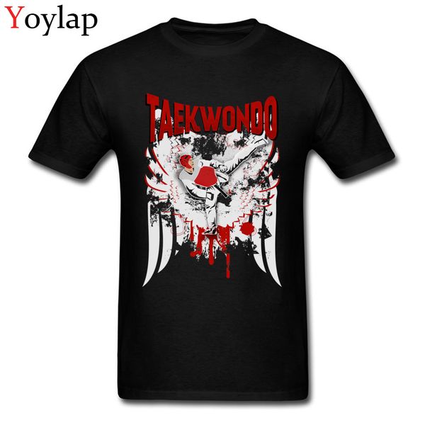 

boy's men's & tees short sleeve family summer fall normal crew neck cool taekwondo fighter print hooded sweatshirt hoodie men t s