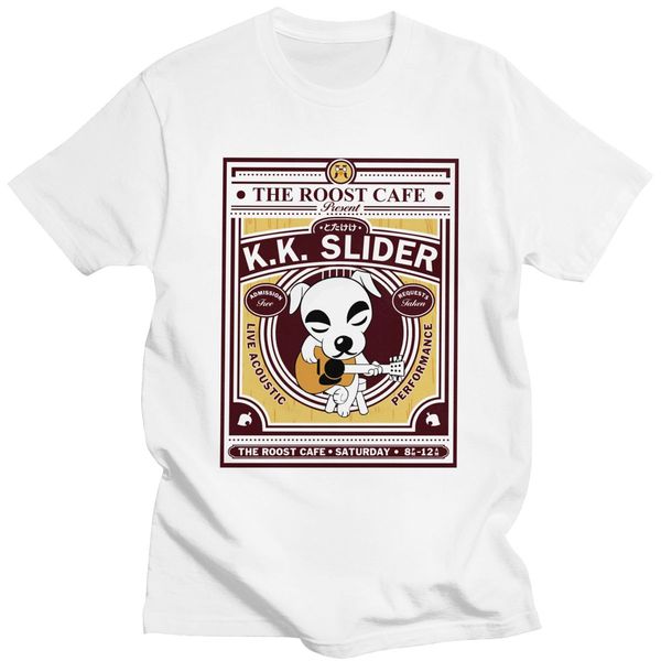 

sport k.k. slider gig poster t-shirt men animal crossing video games creative cotton tee short sleeve t shirts new arrival clothes
