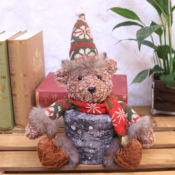 

christmas decoration creative doll gift box children christmas gift bag candy box christmas ornaments f8903