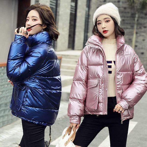

2020 women's winter jacket parka women's bread winter coats down jacket down parka women warm woman, Black
