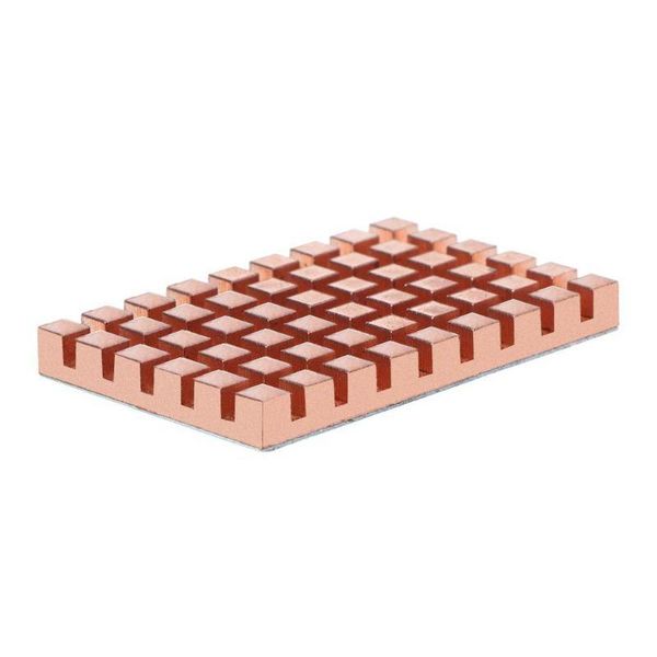 

40x26mm 40x26mm copper heatsink and 2/3/4mm thermally conductive adhesive for msata ngff 5030 msata3.0 solid state disk ssd