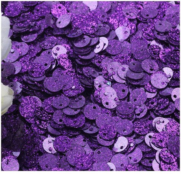 

10g flat round 6mm silver sequins for crafts confetti glitter with hole diy sewing garment accessories paillettes len jllaiy