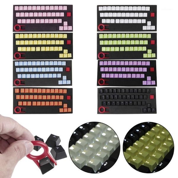 

pbt 37 keys double stranslucidus backlit keycaps for mechanical keyboard axyf1