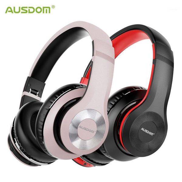 

ausdom anc10 active noise cancelling wireles bluetooth headphones 30 hours play time with hifi stereo bluetooth 5.0 headset1