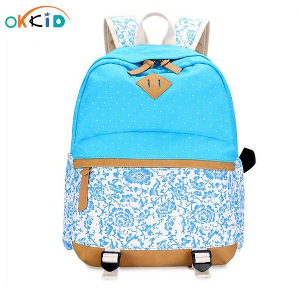 

девушки холст печати рюкзак женщины сумки детские школьные сумки дети цветов рюкзаки школьные сумки для девочек-подростков подарочные bbyffs