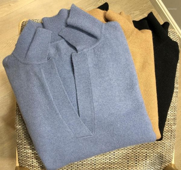 

women sweater 2020 early autumn new lapel cashmere knitted sweater winter clothes women1, White;black