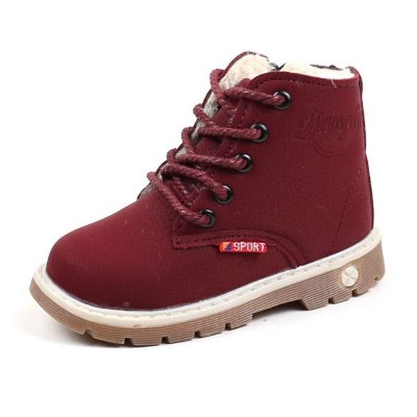 

fashion children ankle boots autumn winter boys girls shoes pu leather casual outdoor boots kids baby flat shoes 04b wmtdzn rimmer, Black